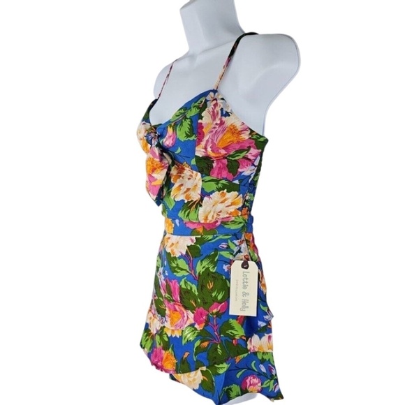 B•O•G Lottie & Dollie 2-Piece Skort Set Blue Pink - Picture 6 of 6